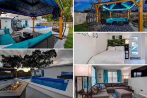 Heated Pool 4 Bedrooms 10 Mins To Beaches